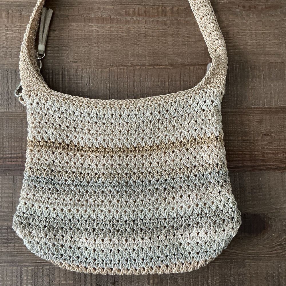 The Sak Rivera Crochet Crossbody Shoulder Bag - Picture 6 of 11